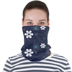 Flowers Pattern , Pattern, Flowers, Texture Face Seamless Bandana (Adult)