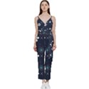 Flowers Pattern , Pattern, Flowers, Texture V-Neck Camisole Jumpsuit View1