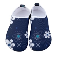 Flowers Pattern , Pattern, Flowers, Texture Women s Sock-Style Water Shoes