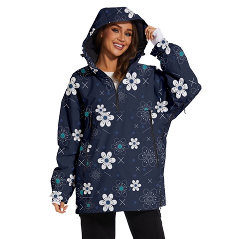 Flowers Pattern , Pattern, Flowers, Texture Women s Ski And Snowboard Jacket