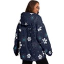 Flowers Pattern , Pattern, Flowers, Texture Women s Ski and Snowboard Jacket View4