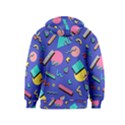 Geometric Shapes Material Design, Lollipop, Lines Kids  Pullover Hoodie View2