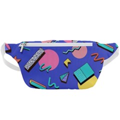 Geometric Shapes Material Design, Lollipop, Lines Waist Bag 