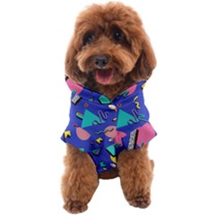 Geometric Shapes Material Design, Lollipop, Lines Dog Coat