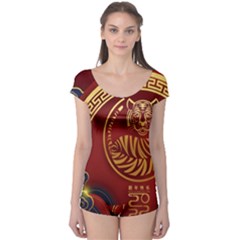 Holiday, Chinese New Year, Year Of The Tiger Boyleg Leotard  by nateshop