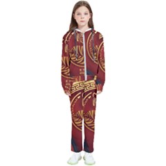 Holiday, Chinese New Year, Year Of The Tiger Kids  Tracksuit by nateshop