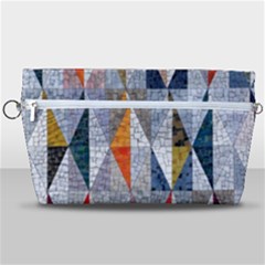 Mosaic, Colorful, Rhombuses, Pattern, Geometry Handbag Organizer by nateshop