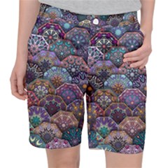 Texture, Pattern, Abstract Women s Pocket Shorts by nateshop