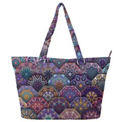 Texture, Pattern, Abstract Full Print Shoulder Bag by nateshop