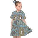 Tile, Geometry, Pattern, Points, Abstraction Kids  Sailor Dress View1