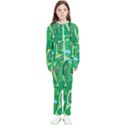 Golf Course Par Golf Course Green Kids  Tracksuit View1