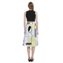 Graphic Design Geometric Background A-Line Full Circle Midi Skirt With Pocket View4