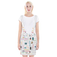 Startup Business Organization Braces Suspender Skirt by Grandong