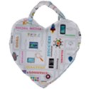 Startup Business Organization Giant Heart Shaped Tote View1