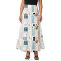 Startup Business Organization Tiered Ruffle Maxi Skirt View1