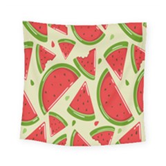 Cute Watermelon Seamless Pattern Square Tapestry (Small)