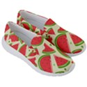 Cute Watermelon Seamless Pattern Women s Lightweight Slip Ons View3