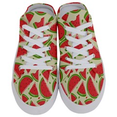 Cute Watermelon Seamless Pattern Half Slippers