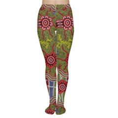 Authentic Aboriginal Art - Connections Tights