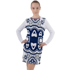 Imfd Dgb 1 Long Sleeve Hoodie Dress