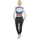 IMFD DGB 2 Long Sleeve Cropped Velvet Jacket View2