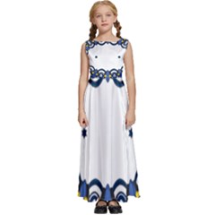 Imfd Dgb 2 Kids  Satin Sleeveless Maxi Dress by imanmulyana