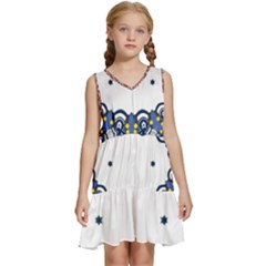 Imfd Dgb 2 Kids  Sleeveless Tiered Mini Dress by imanmulyana