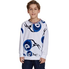 Imfd Dgb 3 Kids  Crewneck Sweatshirt