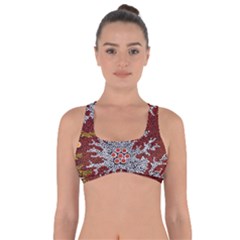 Authentic Aboriginal Art - Bushland Dreaming Got No Strings Sports Bra by hogartharts