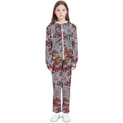 Authentic Aboriginal Art - Bushland Dreaming Kids  Tracksuit by hogartharts