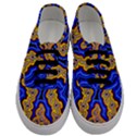 Authentic Aboriginal Art - Emu Dreaming Men s Classic Low Top Sneakers View1