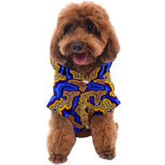 Authentic Aboriginal Art - Emu Dreaming Dog Coat by hogartharts