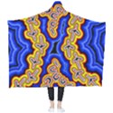 Authentic Aboriginal Art - Emu Dreaming Wearable Blanket View2