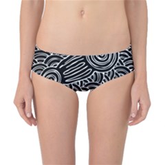 Authentic Aboriginal Art - Meeting Places Classic Bikini Bottoms by hogartharts