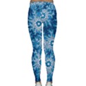 Authentic Aboriginal Art - Waterhole Dreaming Classic Yoga Leggings View2