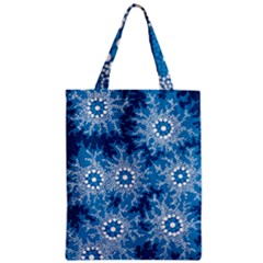 Authentic Aboriginal Art - Waterhole Dreaming Zipper Classic Tote Bag by hogartharts