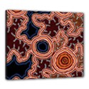 Authentic Aboriginal Art - Pathways Canvas 24  x 20  (Stretched) View1