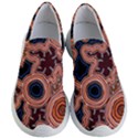 Authentic Aboriginal Art - Pathways Women s Lightweight Slip Ons View1