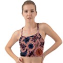 Authentic Aboriginal Art - Pathways Mini Tank Bikini Top View1