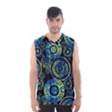 Authentic Aboriginal Art - Circles (Paisley Art) Men s Basketball Tank Top View1