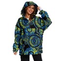 Authentic Aboriginal Art - Circles (Paisley Art) Women s Ski and Snowboard Jacket View1