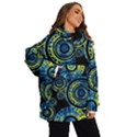 Authentic Aboriginal Art - Circles (Paisley Art) Women s Ski and Snowboard Jacket View2