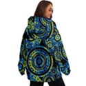 Authentic Aboriginal Art - Circles (Paisley Art) Women s Ski and Snowboard Jacket View4