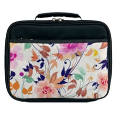 Abstract Floral Background Lunch Bag by nateshop