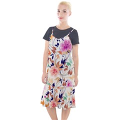 Abstract Floral Background Camis Fishtail Dress by nateshop