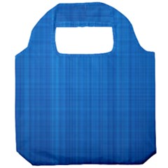 Blue Abstract, Background Pattern Foldable Grocery Recycle Bag by nateshop