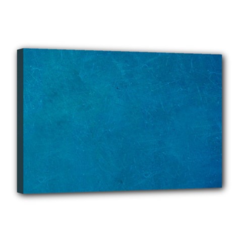 Blue Stone Texture Grunge, Stone Backgrounds Canvas 18  X 12  (stretched) by nateshop