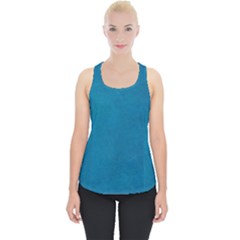 Blue Stone Texture Grunge, Stone Backgrounds Piece Up Tank Top by nateshop