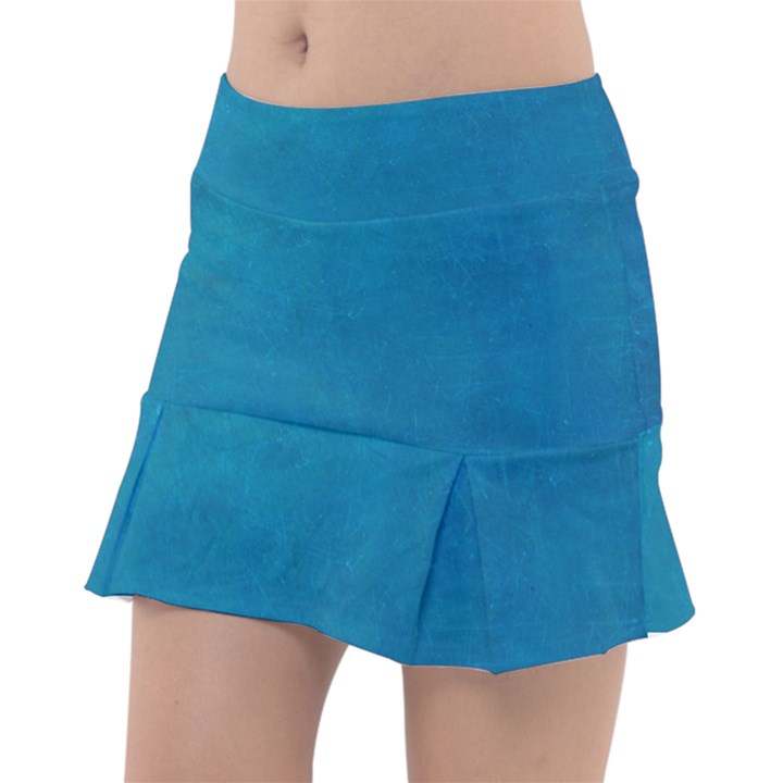 Blue Stone Texture Grunge, Stone Backgrounds Classic Tennis Skirt