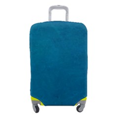 Blue Stone Texture Grunge, Stone Backgrounds Luggage Cover (small) by nateshop